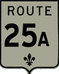 ancienne route 25a