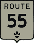 ancienne route 55