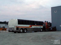 Autocars Jordez (Ex-Bourgeois 929) - 1981 Prevost Le Mirage - SCRAP - LIFT TAKEN AWAY