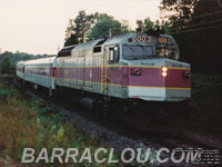 MBTA 1003 - F40PH (built by EMD in 1978 and rebuilt in 1989-90 by Bombardier)