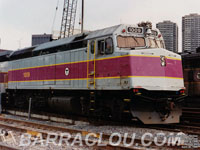 MBTA 1009 - F40PH (built by EMD in 1978 and rebuilt in 1989-90 by Bombardier)
