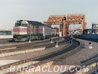 MBTA 1017 - F40PH (built by EMD in 1980 and rebuilt in 1989-90 by Bombardier)