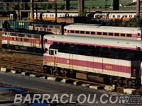 MBTA 1065 - F40PH-2C, 1100 and 1109