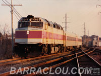 MBTA 1068 - F40PH-2C (built by EMD in 1987 and rebuilt in 2001-2003 by MPI)