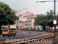 MBTA 3185, 3160 and 3182 - 1945 Pullman-Standard Wartime PCC - Green Line