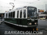 MBTA 3461 - Green Line Standard LRV built by Boeing-Vertol in 1976-78