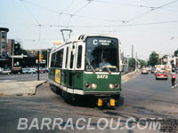 MBTA 3473 - Green Line Standard LRV built by Boeing-Vertol in 1976-78