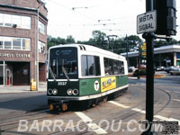 MBTA 3537 - Green Line Standard LRV built by Boeing-Vertol in 1976-78