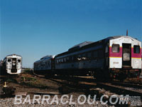 MBTA 6212 - 1958 RDC-2B (ex-BM 6212), MBTA 6148 - 1955 RDC-1A (ex-BM 6148) and MBTA 60 - 1955-58 RDC-1B (ex-CP 9060)