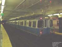 MBTA 0600 series Type 4 Blue Line car built by Hawker Siddeley in 1978-1980