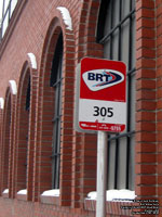 Calgary Transit BRT Bus Sign