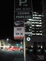 Calgary Transit BRT Bus Sign