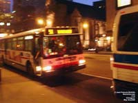 CTA 6070 (1995 Flxible 40102-4D Metro E) at the John Hancock Center