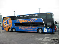 Coach USA - megabus.com DD490 - Megabus Northeast / Olympia Trails - 2011 Van Hool TD925 Astromega