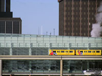 Detroit People Mover 05 and 06 - 1985 UTDC ICTS MK1