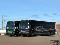 Fleur de Lys 3894 & 3380 - 2000 Prevost H3-45 (ex-leased Angel Tours)