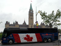 Great Canadian 1904 - Tommy Douglas and Flag - 2000 Prevost H3-45