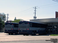Greyhound Lines 6196 (1999 MCI 102DL3 rebuilt in 2011-13) and 6018