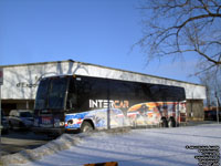 Intercar (Autobus Laterrire) 210 / Ex-0355 - Jonquiere Based 2003 Prevost H3-45 - Le 98.3 fm de Saguenay