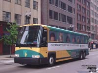 Coach USA - Chicago - Keeshin Charter Service 972 - Lasalle Bank wrap