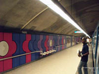 STM - Metro de Montreal - Fabre station - Blue Line