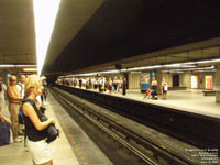 STM - Metro de Montreal - Jean-Drapeau (Ile-Ste-Helene) station - Yellow Line