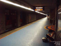 STM - Metro de Montreal - Jean-Talon station - Blue Line