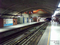 STM - Metro de Montreal - St-Michel station - Blue Line