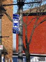 Niagara Falls Transit Stop Sign