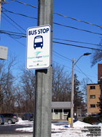 Niagara Region Transit Stop Sign