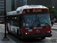 OC Transpo 4349 - 2005 New Flyer D40i Invero