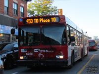 OC Transpo 6368 - 2008 New Flyer D60LF - has GPS