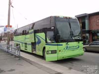 Fleur de Lys 3606 - Parti Qubcois - Media tlvision - 2000 Prevost H3-45 (Ex-leased TripMate Tours 218)