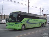 Fleur de Lys 3606 - Parti Qubcois - Media tlvision - 2000 Prevost H3-45 (Ex-leased TripMate Tours 218)