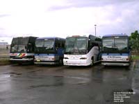 4 motorcoachs in Quebec