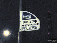 Saskatoon Transit DART Bus Sign