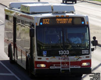 Toronto Transit Commission - TTC 1303 - 2007 Orion VII NG Hybrid