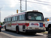 Toronto Transit Commission - TTC 2261 (nee 8761) - GMC New Look - T6H-5307N - Built between 1982-1983 - Refurbished between 2000-2002 - Retired June 2010