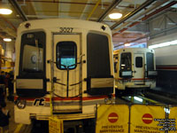 Toronto Transit Commission streetcar - TTC 3027 and 3021 - 1986 UTDC ICTS