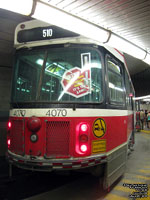 Toronto Transit Commission streetcar - TTC 4070 - 1978-81 UTDC/Hawker-Siddeley L-2 CLRV