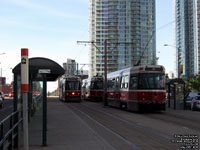 Toronto Transit Commission streetcar - TTC 4098, 4017 & 4133 - 1978-81 UTDC/Hawker-Siddeley L-2 CLRV