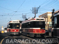 Toronto Transit Commission streetcar - TTC 4107 - 1978-81 UTDC/Hawker-Siddeley L-2 CLRV