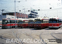 Toronto Transit Commission streetcar - TTC 4127, 4407, 4404, 4383 & 4600