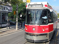 Toronto Transit Commission streetcar - TTC 4209 - 1987-89 UTDC/Hawker-Siddeley L-3 ALRV