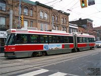 Toronto Transit Commission streetcar - TTC 4242 - 1987-89 UTDC/Hawker-Siddeley L-3 ALRV