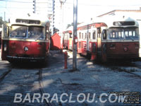 Toronto Transit Commission streetcar - TTC 4371 and 4449 - 1947-49 PCC (A6 and A7)