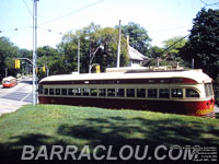 Toronto Transit Commission streetcar - TTC 4395 - 1947-48 PCC (A6)