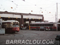 Toronto Transit Commission streetcar - TTC 4472 - 1949 PCC (A7) and 4069 - CLRV