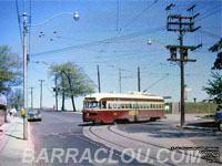 Toronto Transit Commission streetcar - TTC 4489 - 1949 PCC (A7)