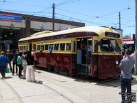 Toronto Transit Commission streetcar - TTC 4500 - 1950 PCC (A-15H)